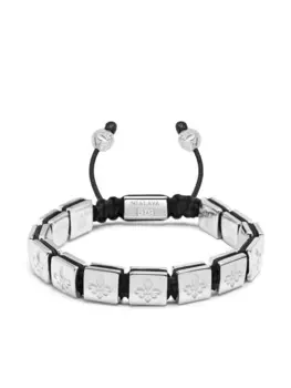 Браслет с гравировкой Nialaya Jewelry, серебяный