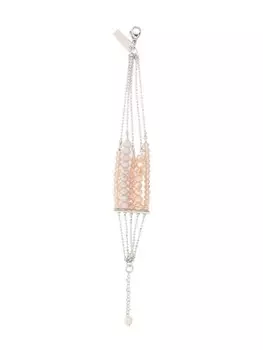 Браслет с кристаллами Peserico, серебряный