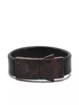 Браслет с квадратной застежкой Parts of Four, черный