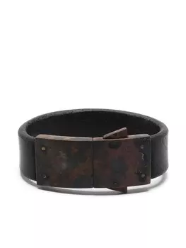 Браслет с квадратной застежкой Parts of Four, черный