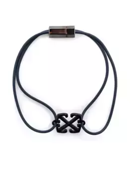Браслет с логотипом Arrow OFF-WHITE, синий