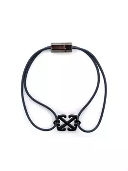 Браслет с логотипом Arrow Off-White, синий