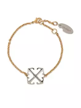 Браслет с логотипом Arrow Off-White, золотой