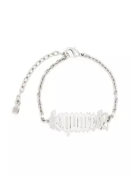 Браслет с логотипом Dsquared2, серебряный