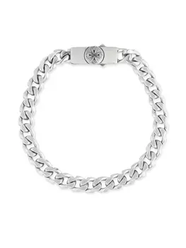 Браслет с логотипом Edge Emanuele Bicocchi, серебряный