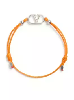 Браслет с логотипом VLogo Signature VALENTINO GARAVANI, оранжевый