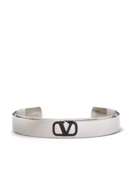 Браслет с логотипом VLogo Signature VALENTINO GARAVANI, серебяный