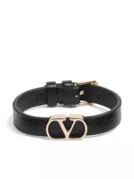 Браслет с логотипом VLogo Signature VALENTINO GARAVANI, черный