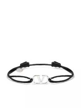 Браслет с логотипом VLogo Signature Valentino Garavani, черный