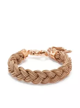 Браслет с плетением Emanuele Bicocchi, розовый