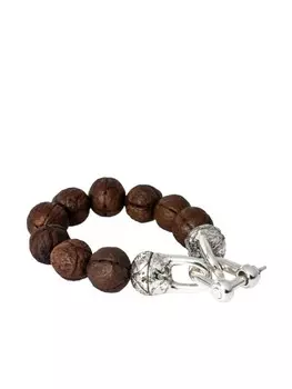 Браслет с подвесками Бодхичитта S3 Parts of Four, коричневый