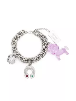 Браслет с подвесками Chopova Lowena, серебряный