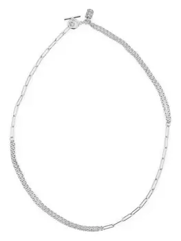 Браслет с подвесками и логотипом Paul Smith, серебристый