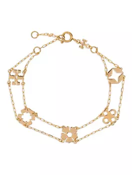 Браслет с подвесками Tory Burch, золотой