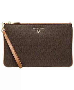 Браслет с подвеской и логотипом Jet Set Michael Kors, коричневый