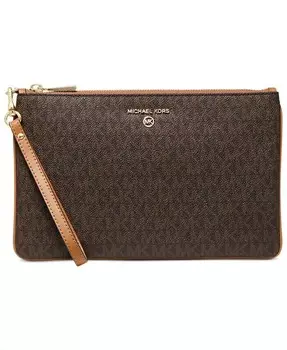 Браслет с подвеской и логотипом Jet Set Michael Kors, бежевый