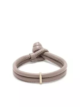 Браслет с подвеской из желтого золота с бриллиантами Mizuki, золотой