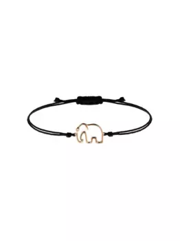 Браслет с подвеской из золота с бриллиантом Yvonne Lon, золотой