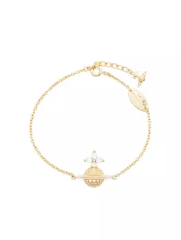 Браслет с подвеской-шармом Vivienne Westwood, золотой