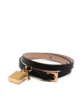 Браслет с подвеской TOM FORD, черный