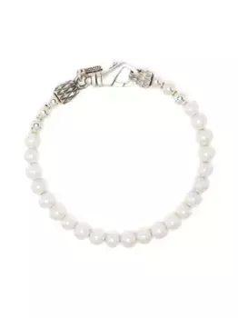 Браслет с жемчугом Emanuele Bicocchi, серебяный