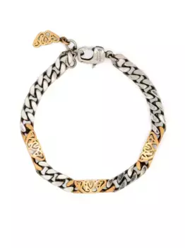 Браслет Seal Alexander McQueen, серебяный