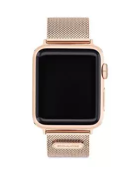 Браслет-сетка COACH Apple Watch 38 мм/40 мм, розовый
