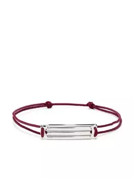 Браслет-шнурок из стерлингового серебра 5 г Le Gramme, серебряный