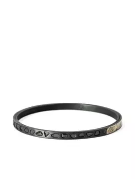 Браслет Sistema с бриллиантами Parts of Four, черный