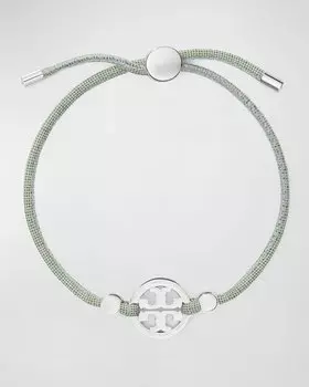 Браслет-слайдер Miller Tory Burch, цвет Tory Silver Algae