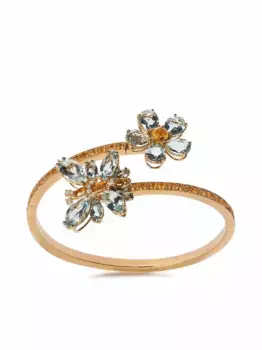 Браслет Spring из желтого золота с камнями DOLCE & GABBANA, золотой