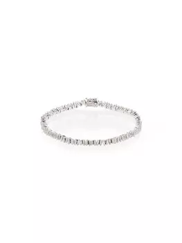 Браслет Tennis из белого золота с бриллиантами Suzanne Kalan
