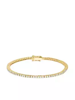 Браслет Tennis из переработанного желтого золота с бриллиантами VEYNOU, золотой
