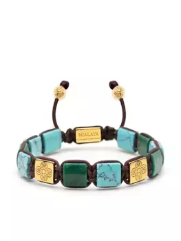 Браслет The Dorje Flatbread Nialaya Jewelry, синий