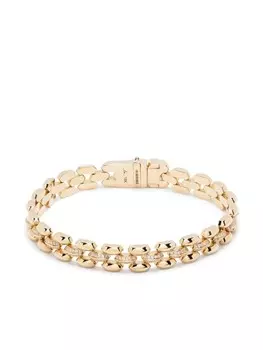 Браслет Three Row Cleo из желтого золота Lizzie Mandler Fine Jewelry, золотой