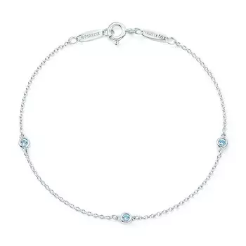 Браслет Tiffany & Co. Elsa Peretti Color by the Yard, серебро
