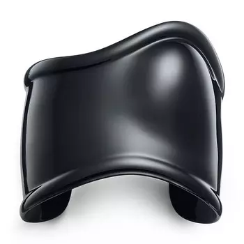 Браслет Tiffany & Co. Elsa Peretti Medium Bone, медь с черным покрытием