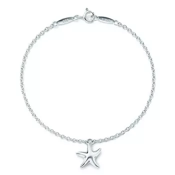 Браслет Tiffany & Co. Elsa Peretti Starfish, серебро