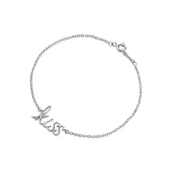 Браслет Tiffany & Co. Paloma Picasso Paloma's Graffiti Kiss, серебро