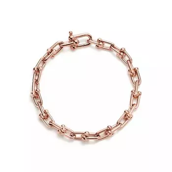 Браслет Tiffany & Co. Small Link, розовое золото