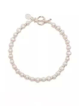 Браслет Timeless Pearl Halo DOWER AND HALL, белый