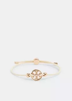 Браслет TORY BURCH Miller slider bracelet, белый