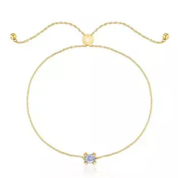 Браслет Tous Color Pills, золото/танзанит