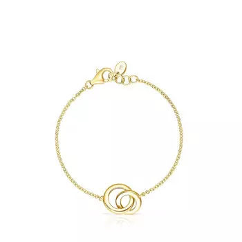 Браслет Tous Fellow, позолоченное серебро
