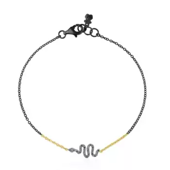 Браслет Tous Gem Power, золото/серебро/бриллианты