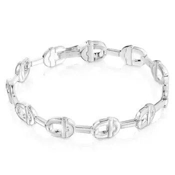 Браслет Tous Manifesto Logo Chain, серебро