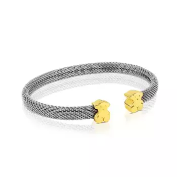 Браслет Tous Mesh, сталь/золото