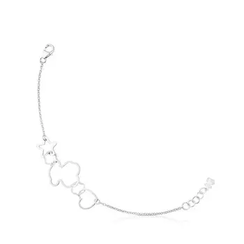 Браслет Tous New Silueta, серебро