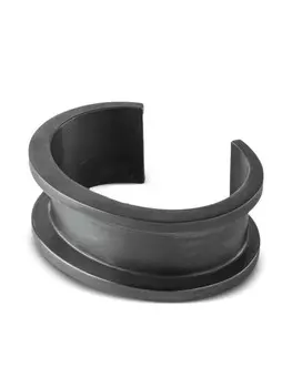 Браслет уменьшенного размера Crescent Channel Parts of Four, серебряный