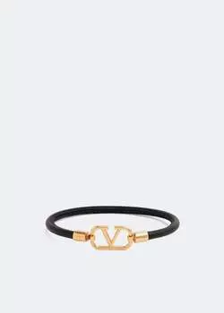 Браслет VALENTINO GARAVANI VLogo bracelet, черный